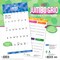 Plato; Jumbo Grid Large Print | 2027 12 x 24 Inch (Hanging) Monthly Square Wall Calendar | Matte Paper and Foil Stamped Cover; Category:Wall Calendars; Image:3